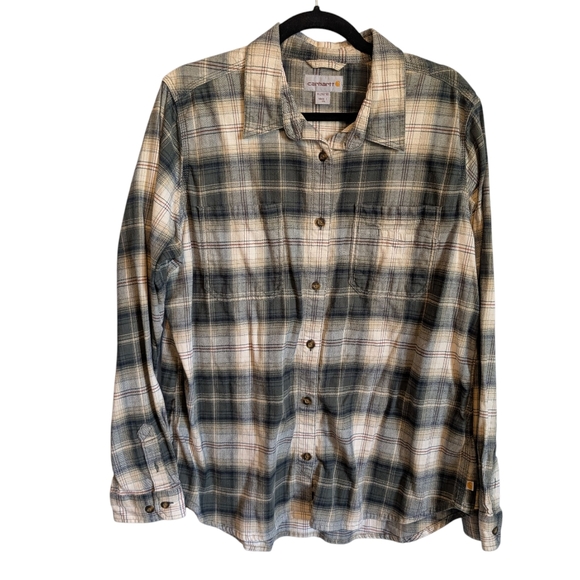 Carhartt Tops - Carhartt women's flannel XL
